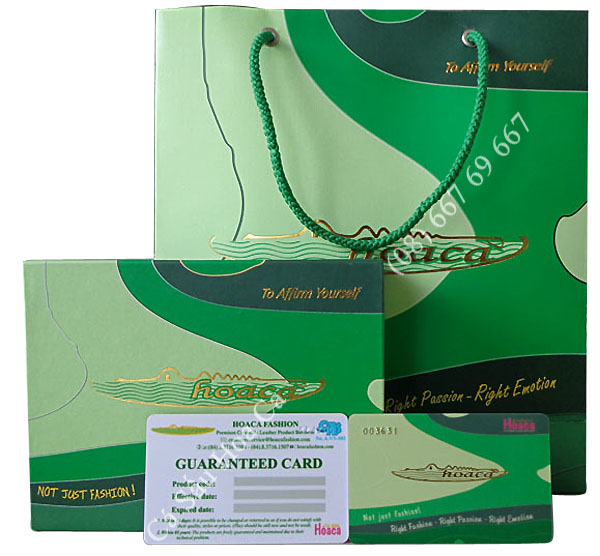 Hộp & Túi đưng & thẻ bảo hàng chính hãnh