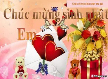 16+ Lời chúc mừng sinh nhật em gái ý nghĩa và hay nhất